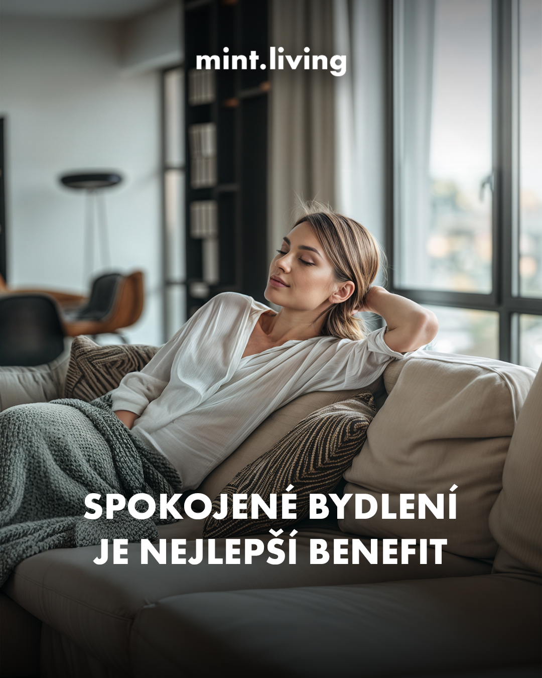Mint Living příspěvek na sociální sítě